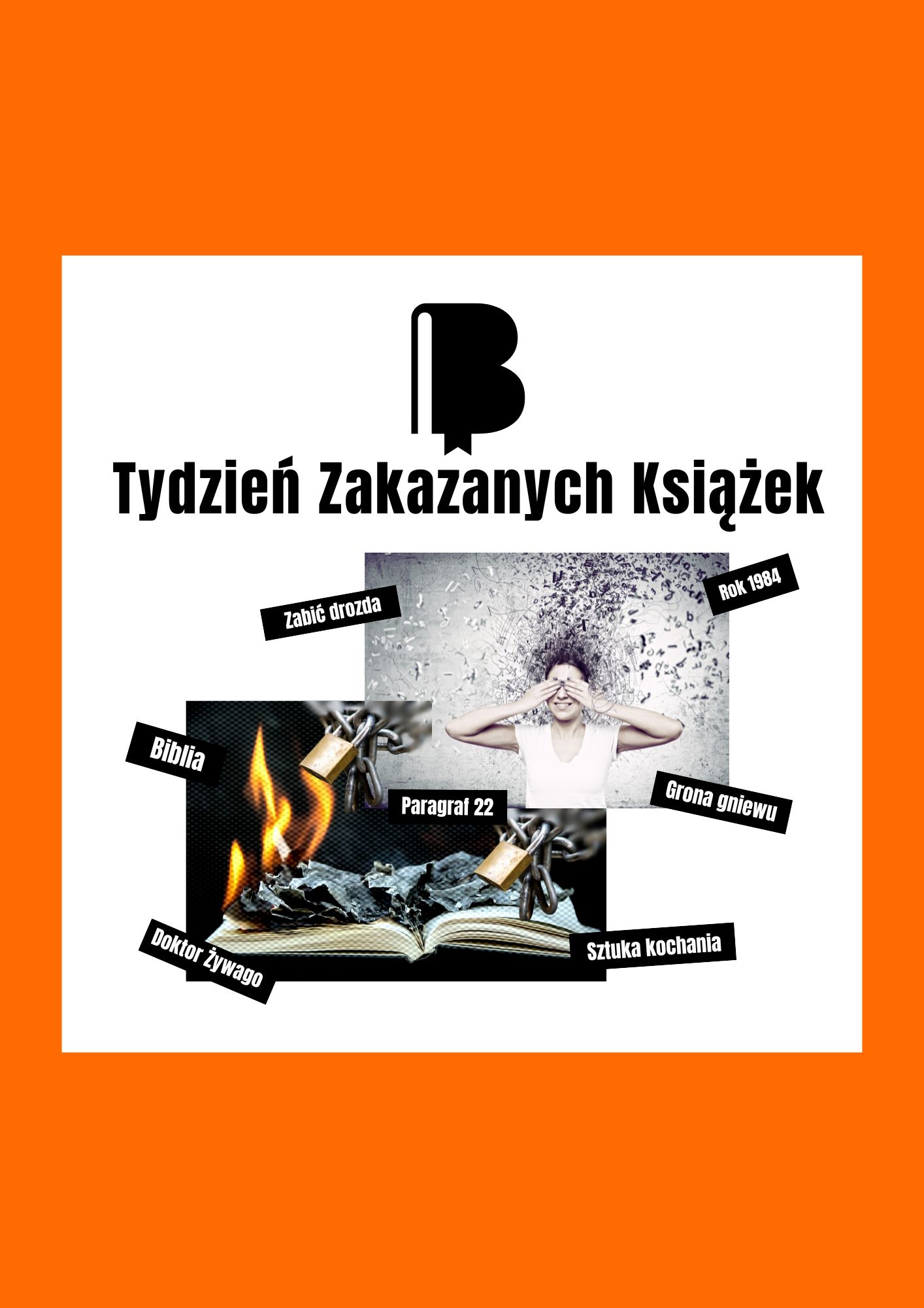 Tydzień Zakazanych Książek w Bibliotece w Łazach