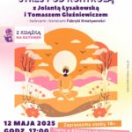 Plakat zapowiadający warsztat edukacyjny Stres pod kontrolą który odbędzie się 12 maja 2025 roku o godzinie 17