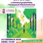 Plakat zapowiadający warsztat edukacyjny Oswoić lęk który odbędzie się 23 czerwca 2025 roku o godzinie 17