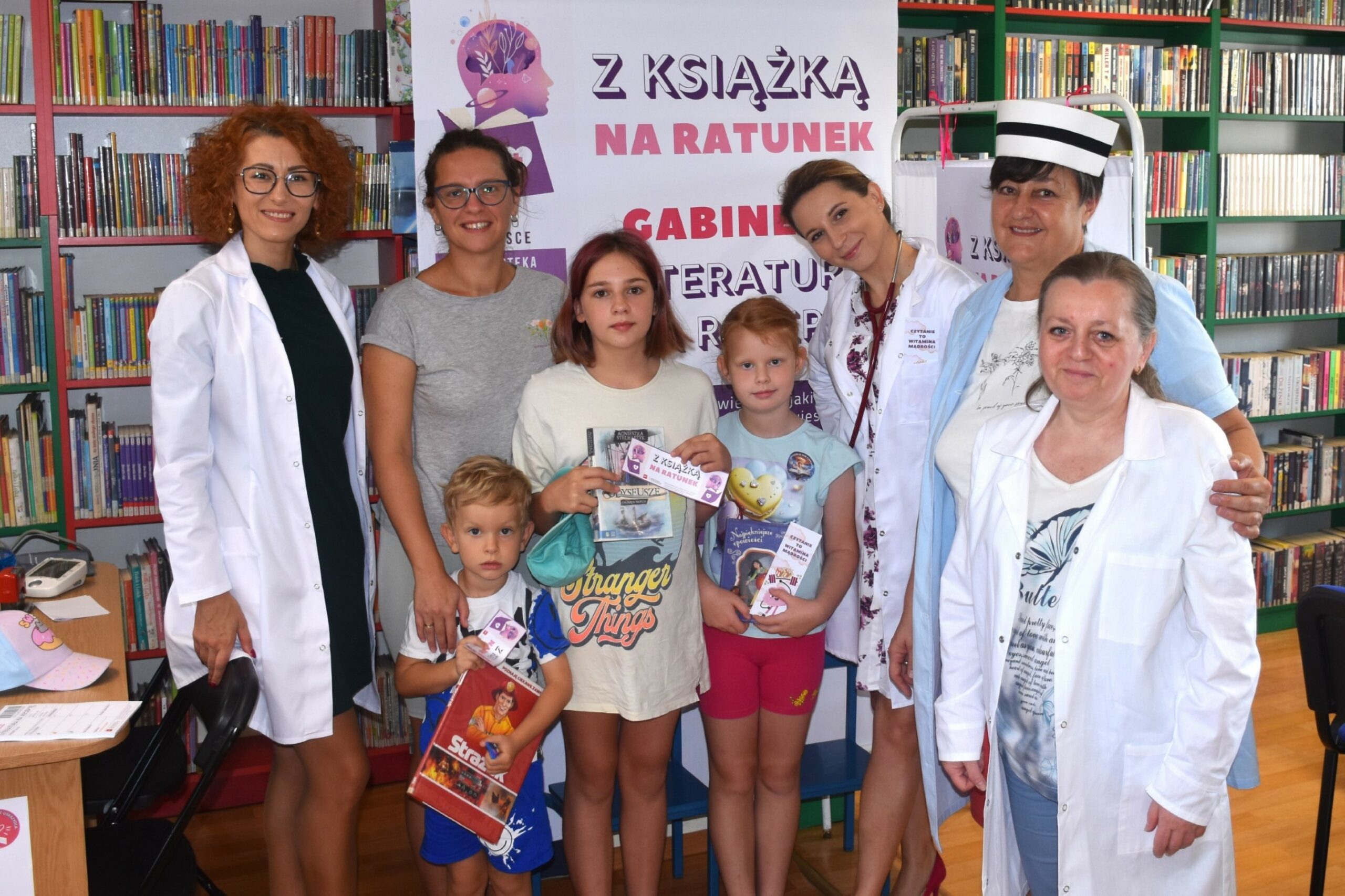 Literatura na receptę – relacja z akcji