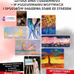 Plakat zapowiadający wernisaż wystawy Sztuka dnia codziennego który odbędzie się siódmego października 2025 roku
