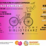 Grafika zapowiadająca przejazd rowerowy Odjazdowy bibliotekarz 2026