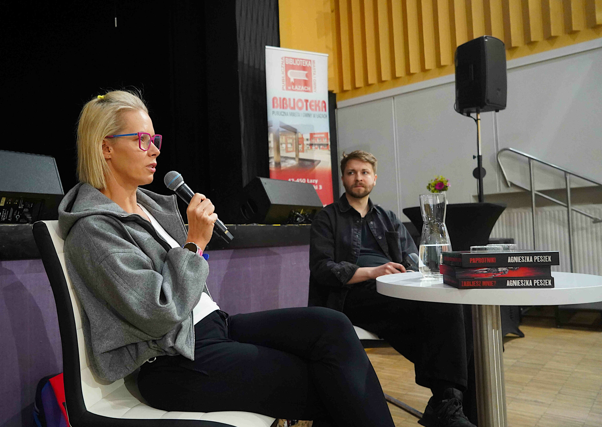 Kryminalne gadanie z Maciejem Kaźmierczakiem i Agnieszką Peszek – relacja